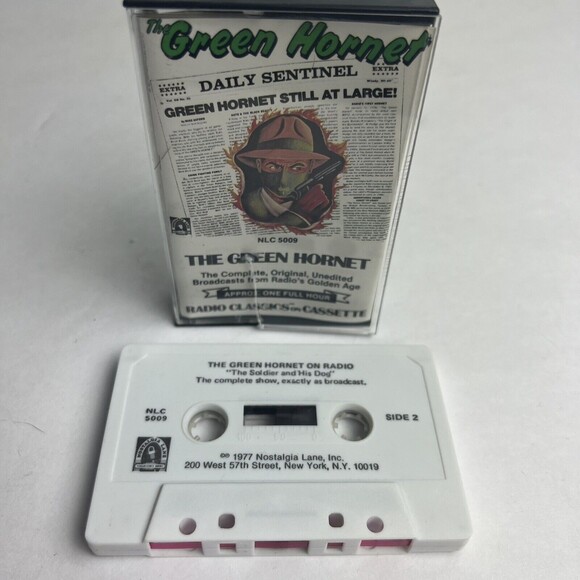 The Green Hornet Radio Classics On Cassette Original Broadcasts 1hr - Picture 3 of 4